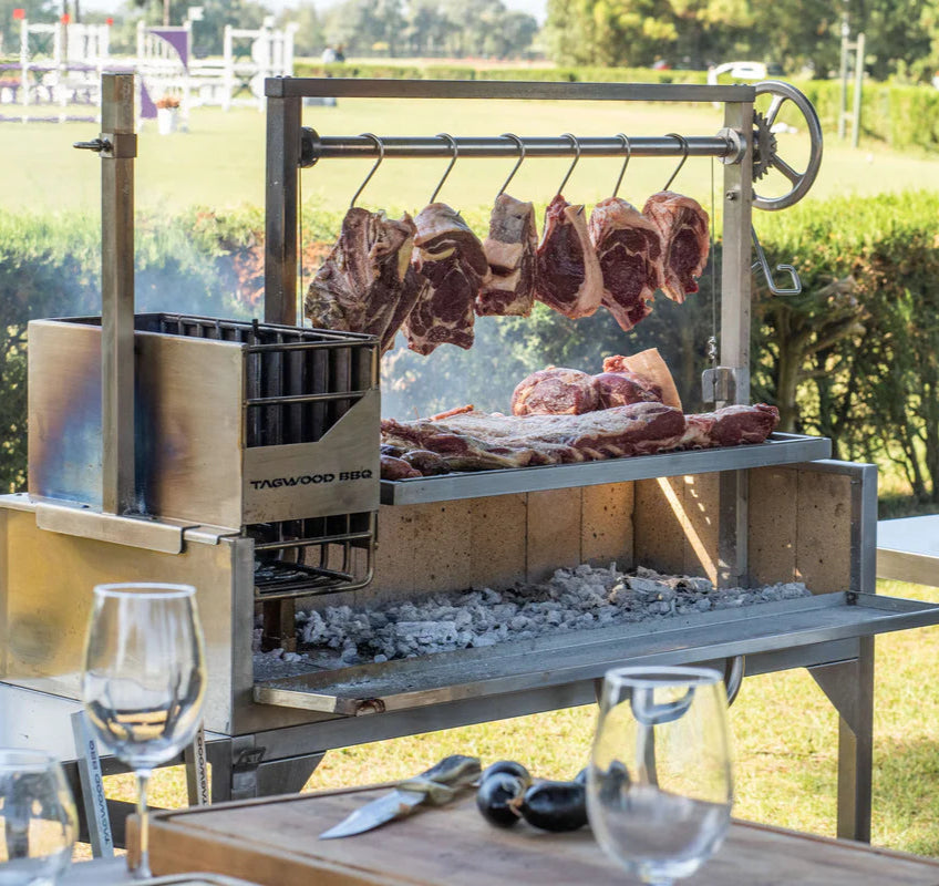 Tagwood BBQ Argentine Santa Maria Wood Fire & Charcoal Gaucho Grill | BBQ03SS