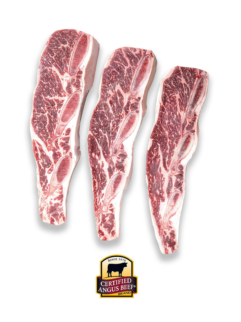 Certified Angus Beef® Prime Custom Cuts, Bone-In Short Ribs, Tira de Asado Banderita