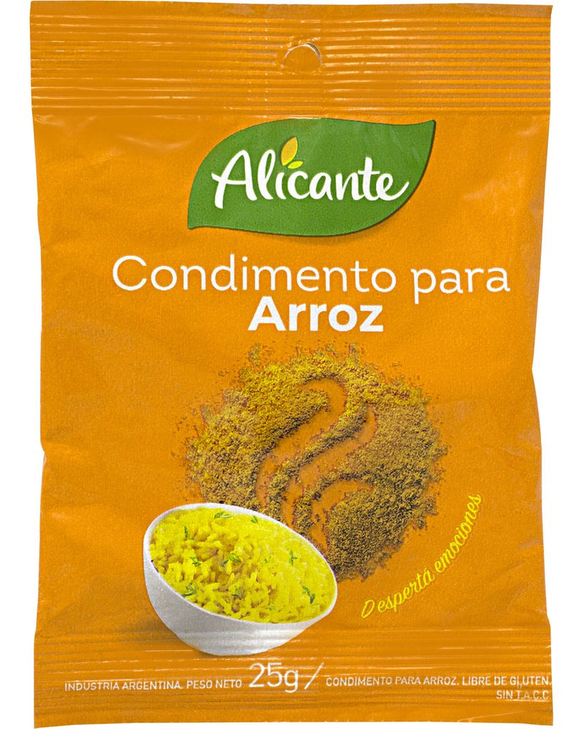 Condimento para arroz Alicante