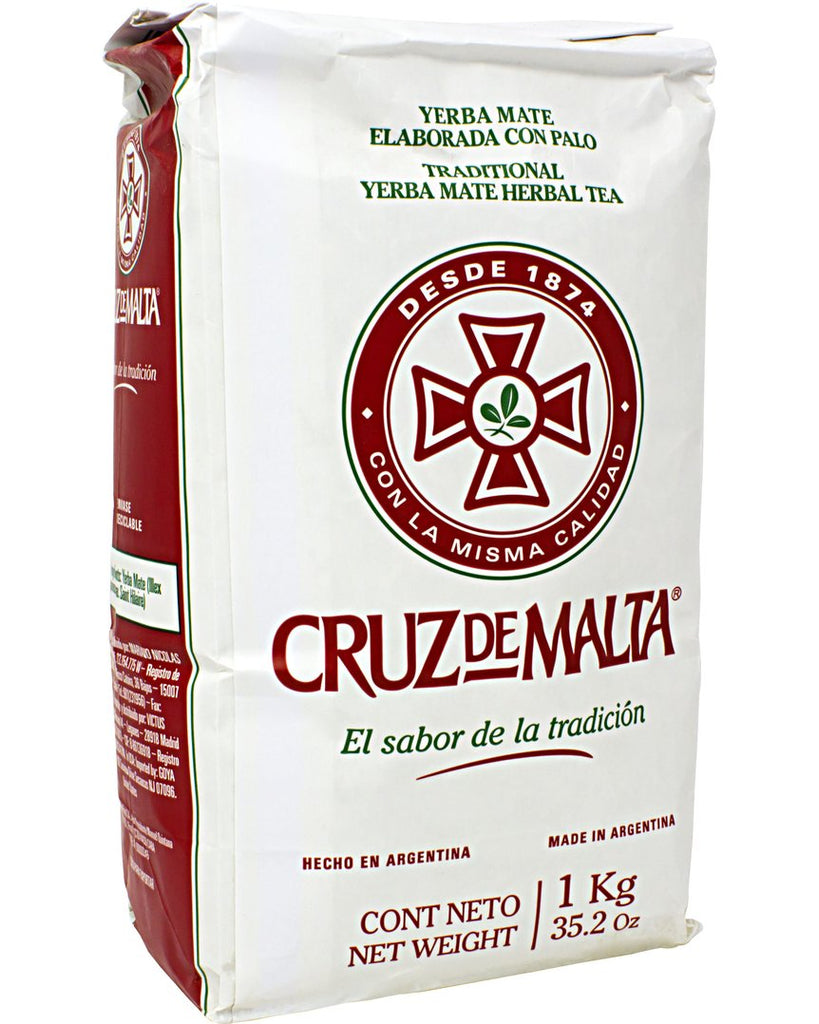 1 Kg Yerba Mate Cruz De Malta Argentina Tea Leaf Herbal Energy Drink N —  Mategreen