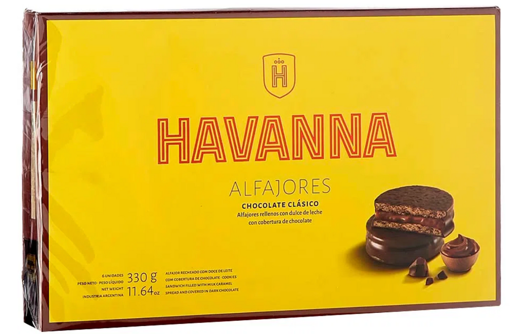 Havanna Alfajores Chocolate x 6 unidades