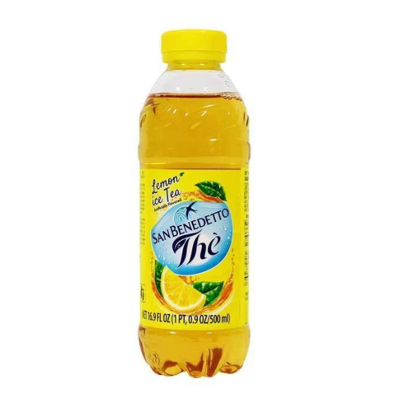 Lemon Tea from Italy by San Benedetto - (500 ml) 16.9 fl oz