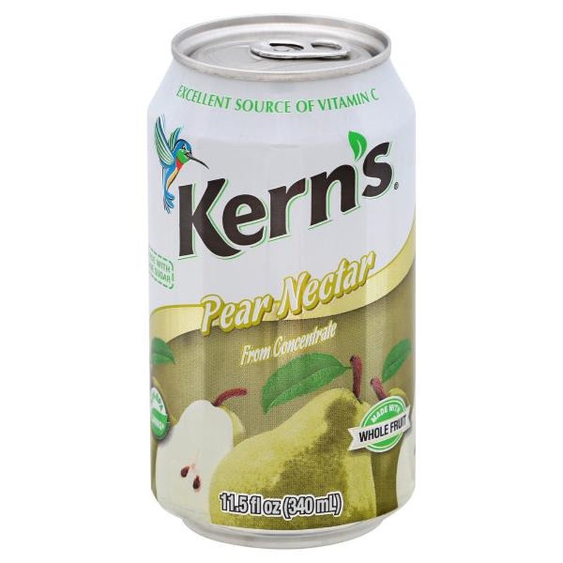 Kern's Nectar Pear Juice Can 11.5 oz